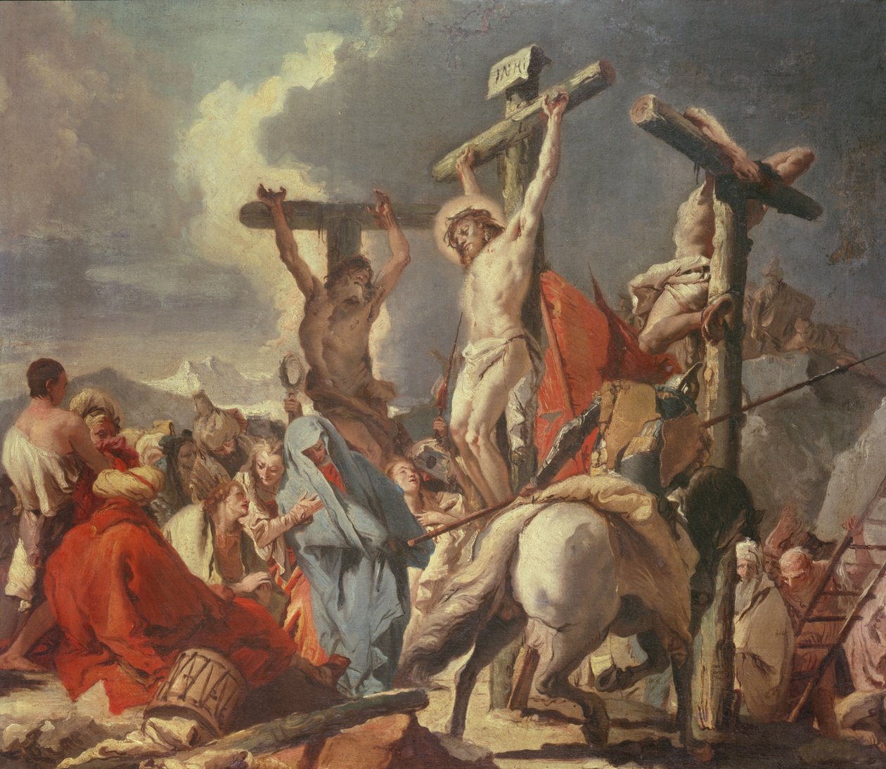 Krisztus a kereszten alkotó: Giovanni Domenico Tiepolo