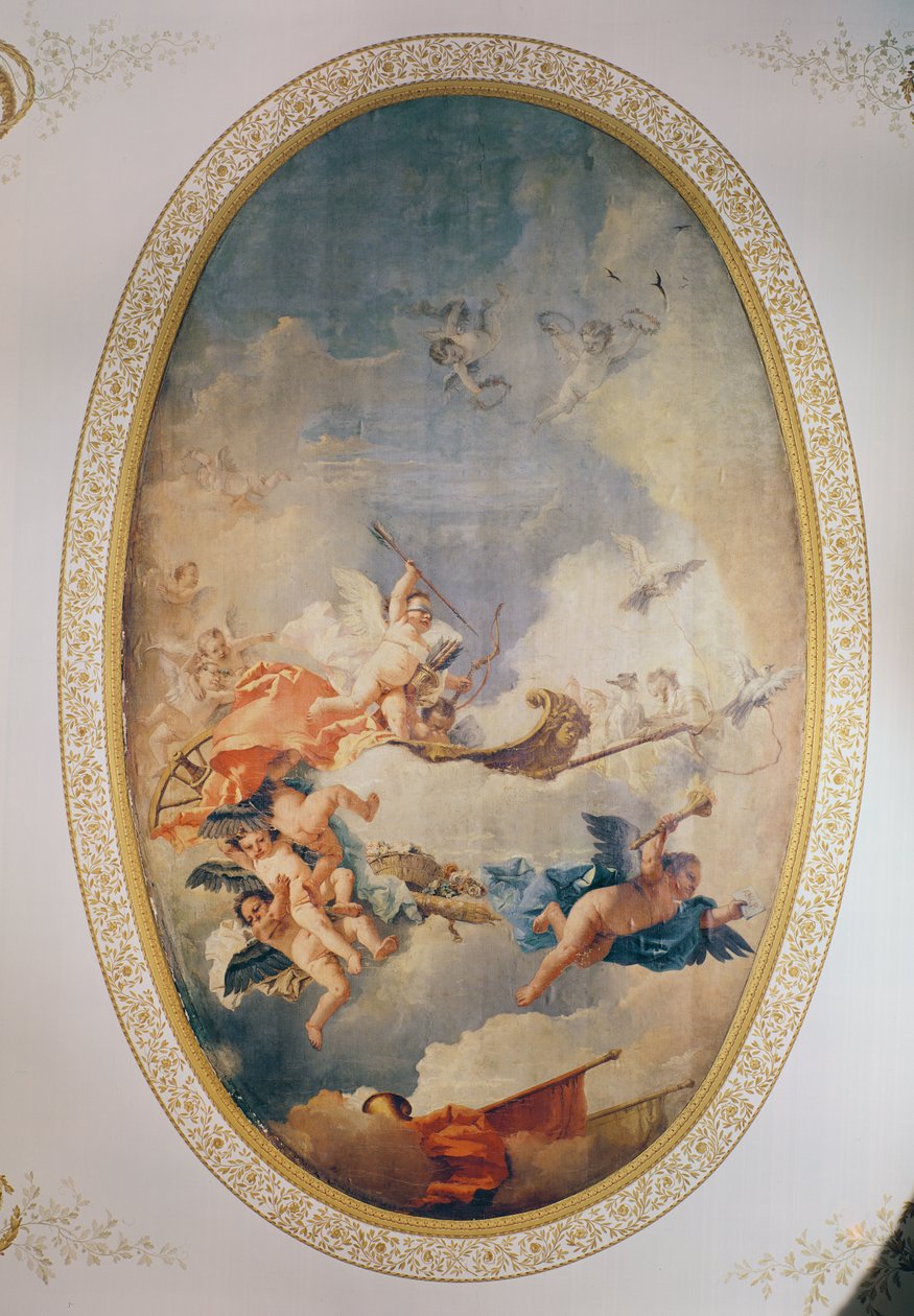 A Vénusz győzelme alkotó: Giovanni Domenico Tiepolo