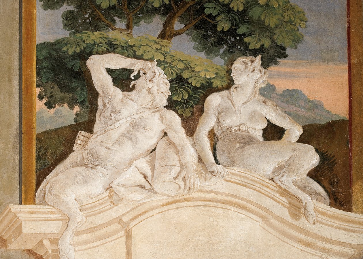 Fauns, 1757 alkotó: Giovanni Domenico Tiepolo