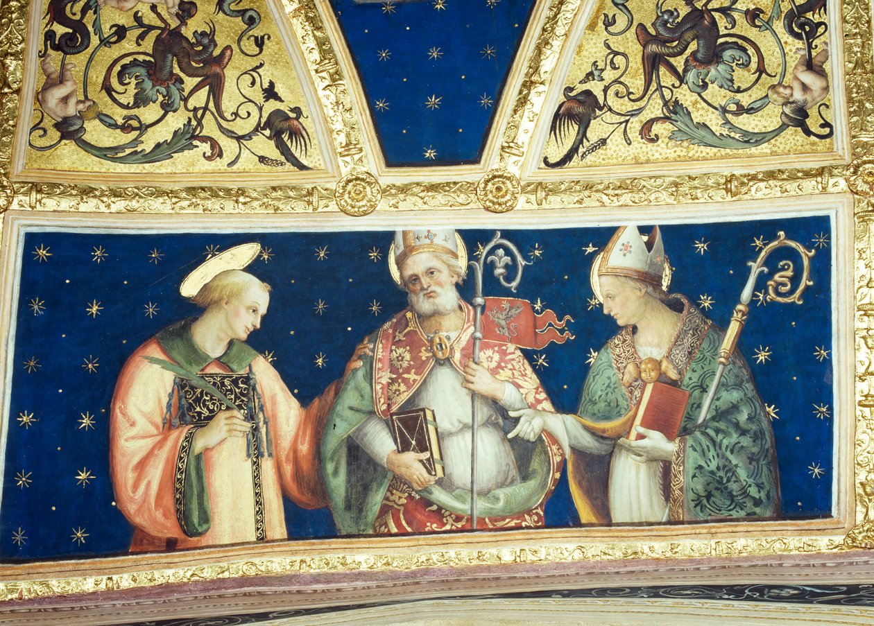 Kis Szent Jakab, Szent Fülöp és Szent Tamás alkotó: Giannicola di Paolo