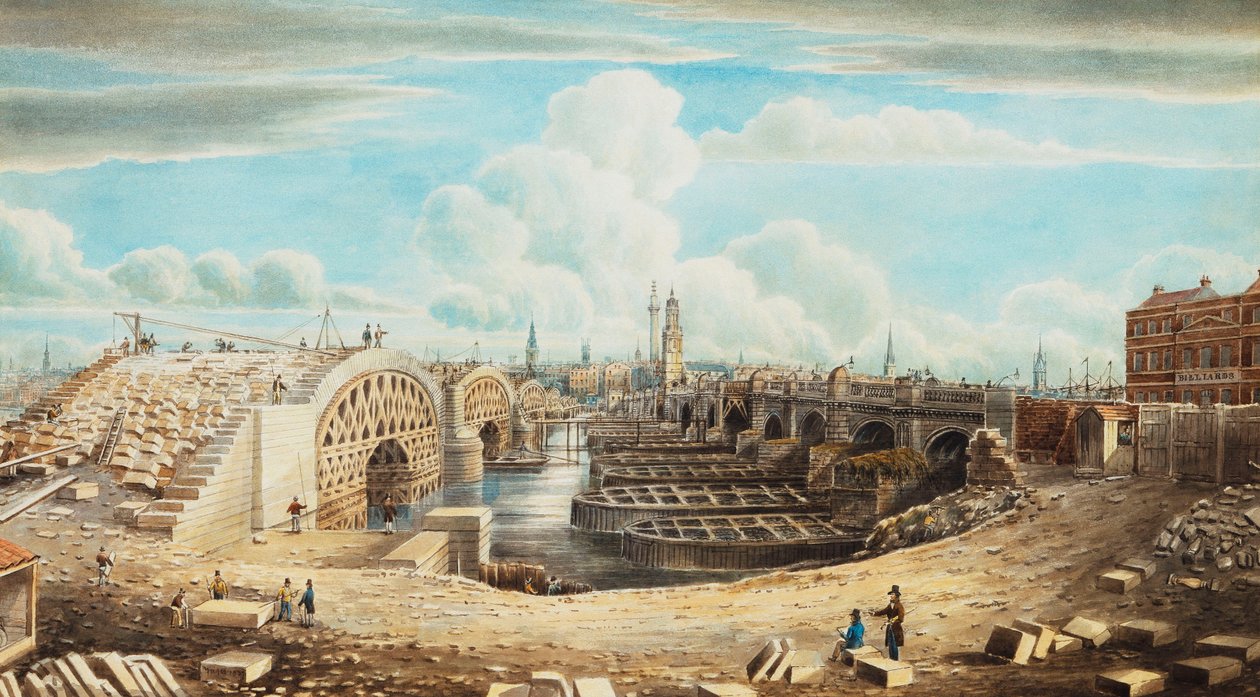 A London Bridge újjáépítése, alkotó: Gideon Yates