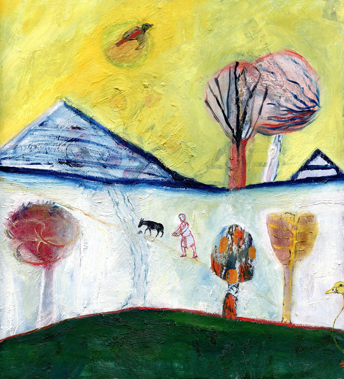 My Duck, 2004, (olaj, papír) alkotó: Gigi Sudbury