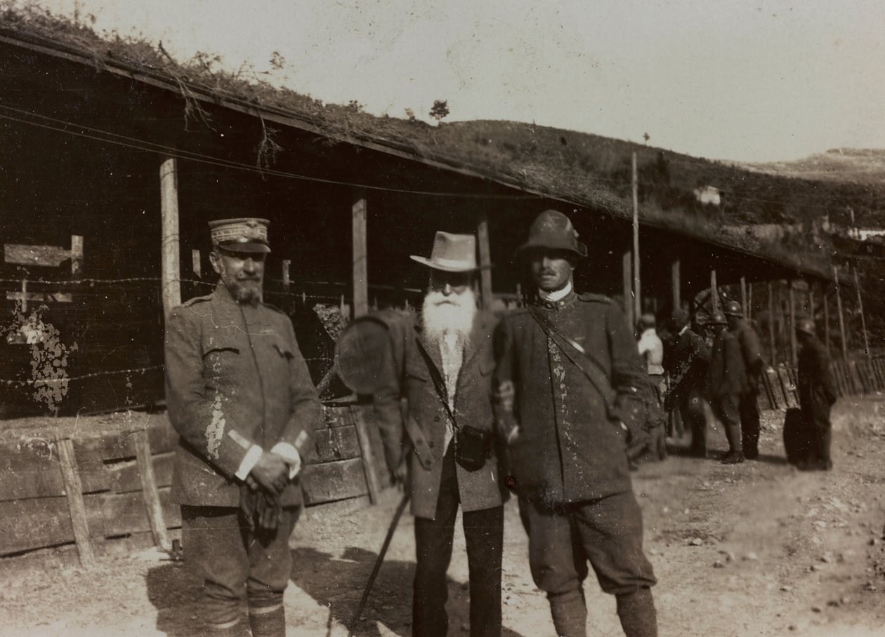 Album "Pictures of War II": Olasz katonák Val Chiusone-ban Podsenicáig, 1917/09 (f/w fotó) alkotó: Gigliucci Gigliucci