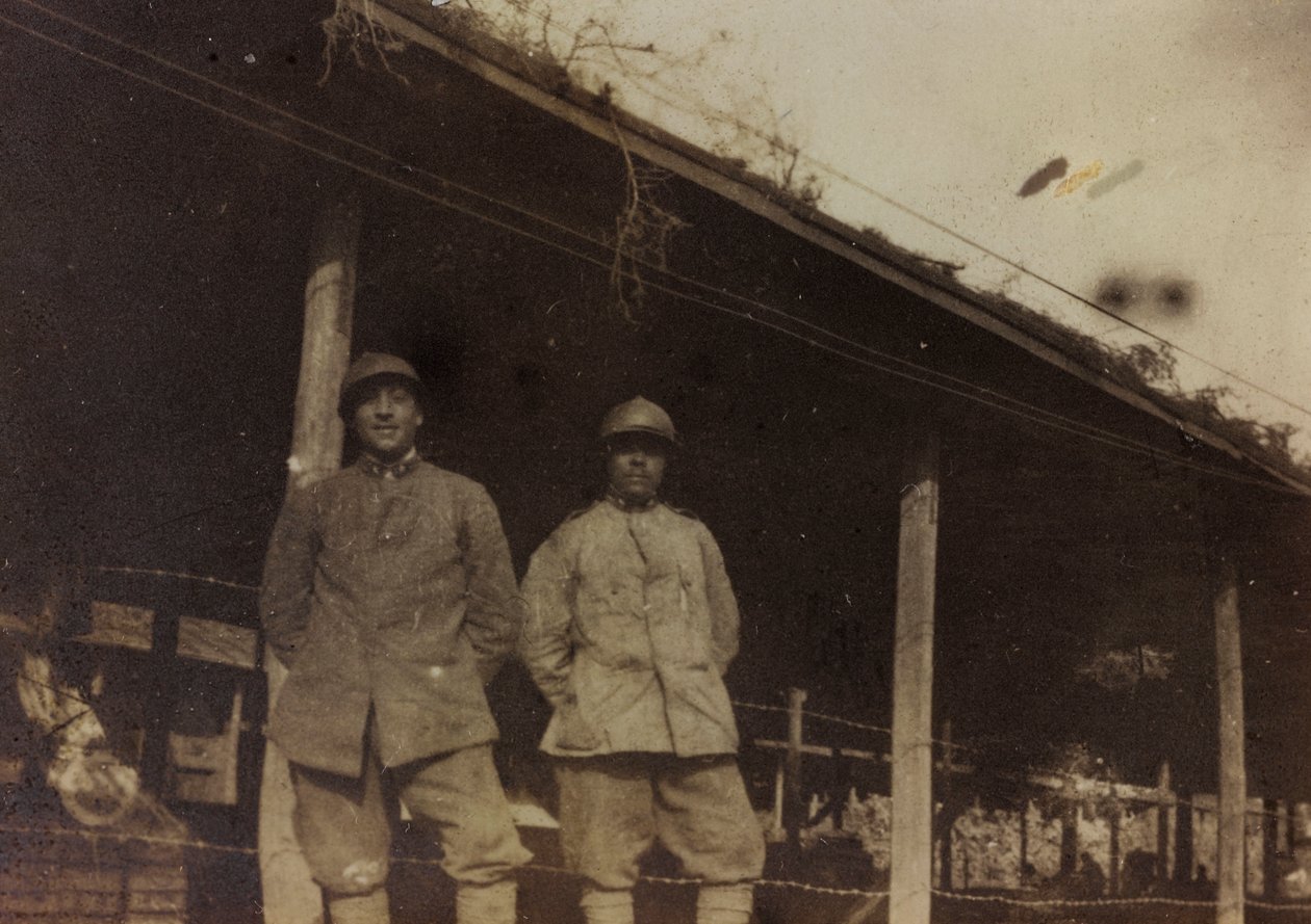 Album "Pictures of War II": Olasz katonák Val Chiusone-ban Podsenicáig, 1917/09 (f/w fotó) alkotó: Gigliucci Gigliucci