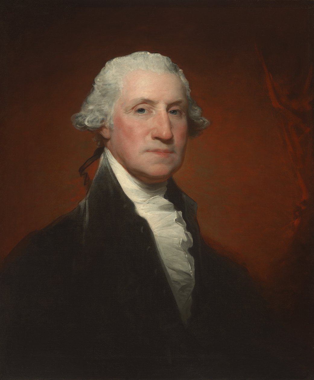 George Washington (Vaughan-Sinclair portré), 1795 alkotó: Gilbert Stuart