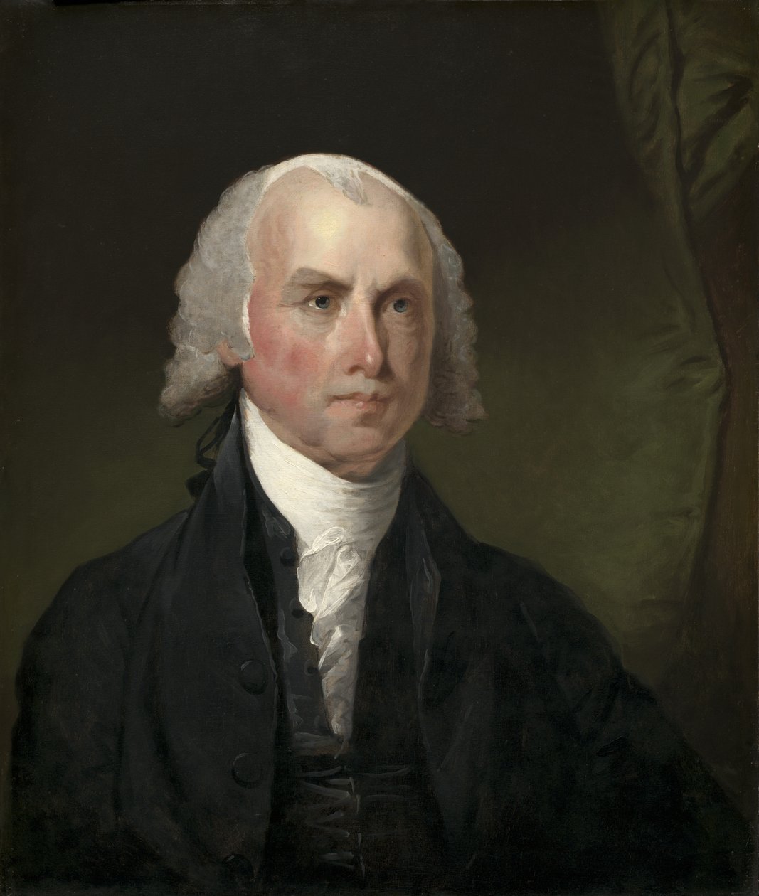 James Madison 1821 körül (olaj, fa) alkotó: Gilbert Stuart