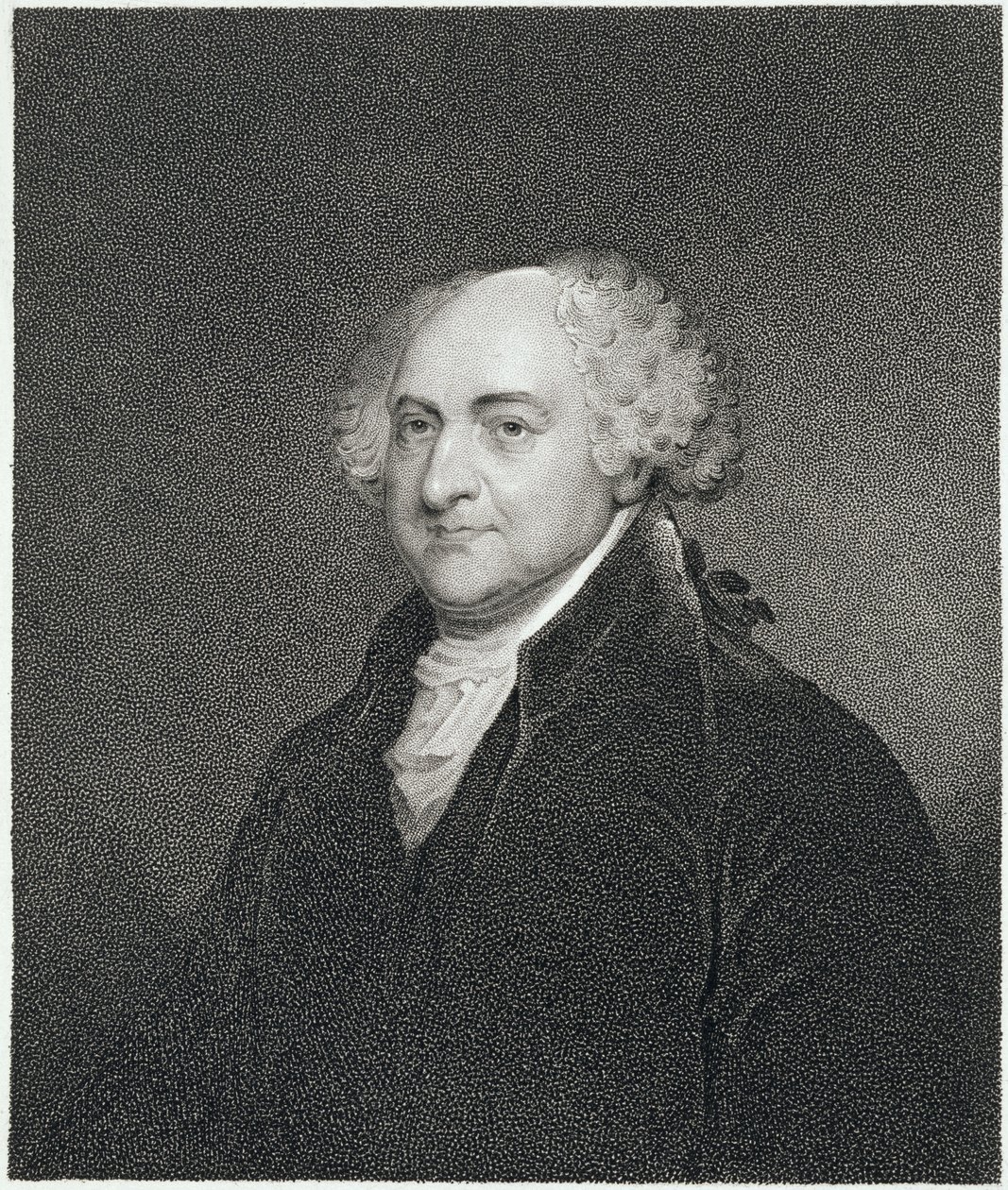John Adams, metszett James Barton Longacre (1794-1869) alkotó: Gilbert Stuart