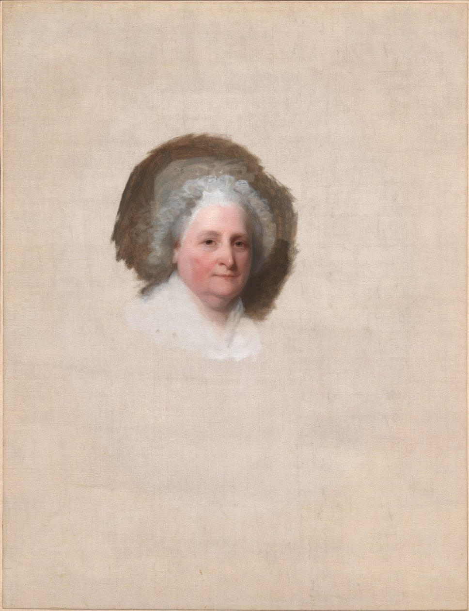 Martha Washington (Az Athenaeum portréja) alkotó: Gilbert Stuart