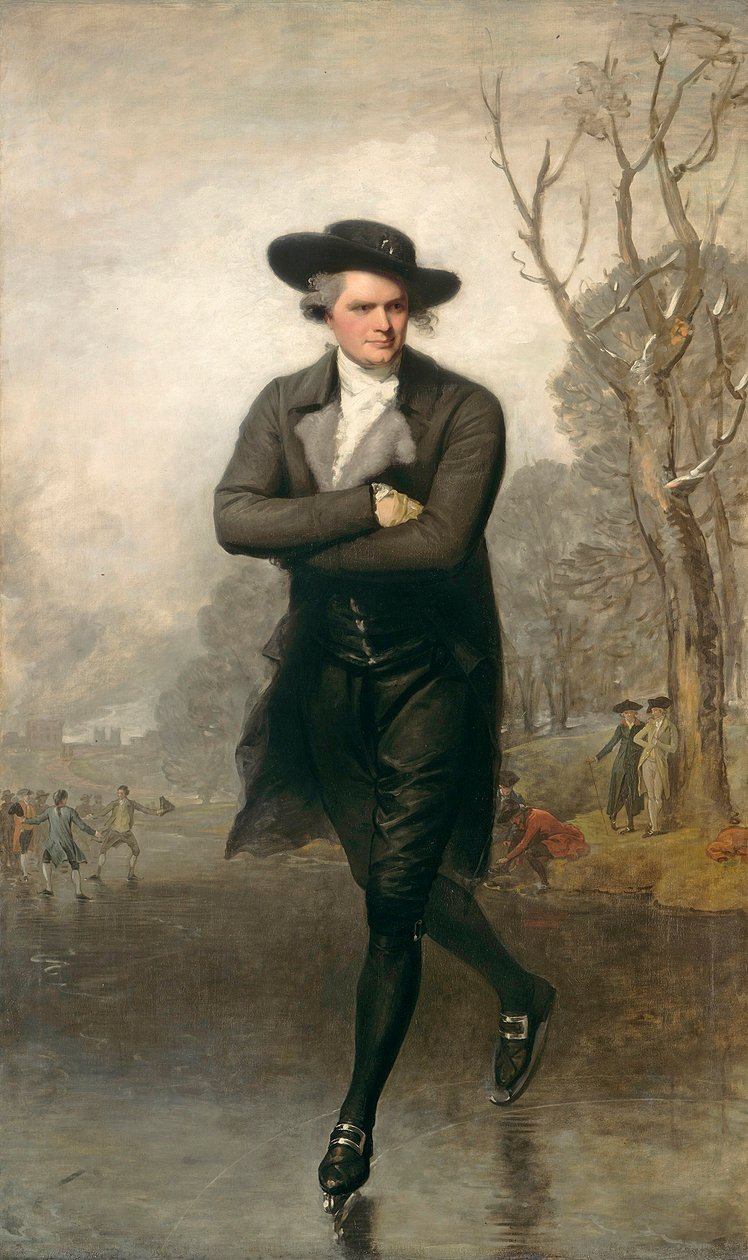 A korcsolyázó (William Grant portréja), 1782 alkotó: Gilbert Stuart