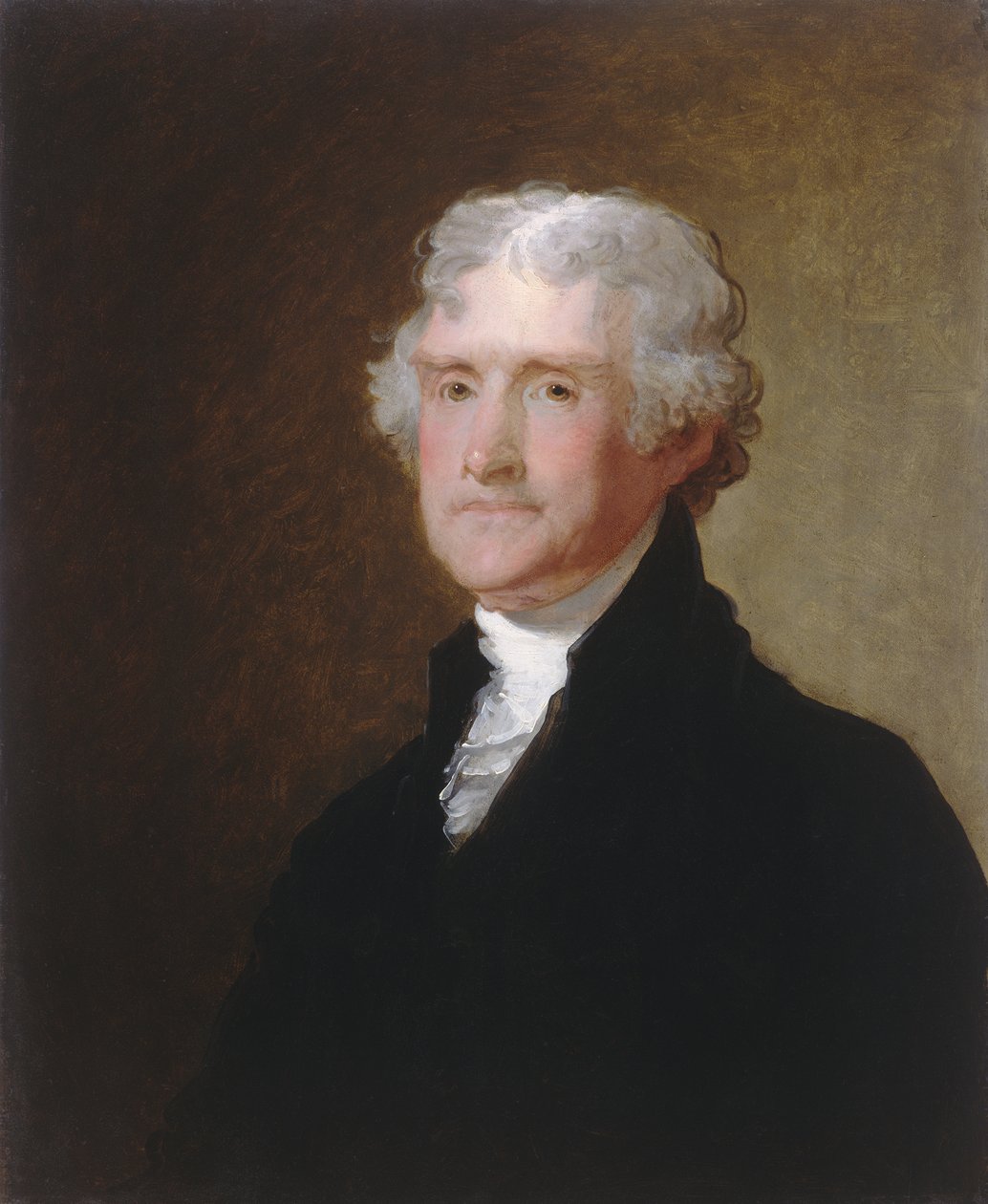 Thomas Jefferson, 1821 körül (olaj, fa) alkotó: Gilbert Stuart