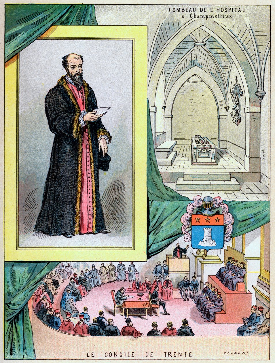 Michel de LHospital, 1898 alkotó: Gilbert