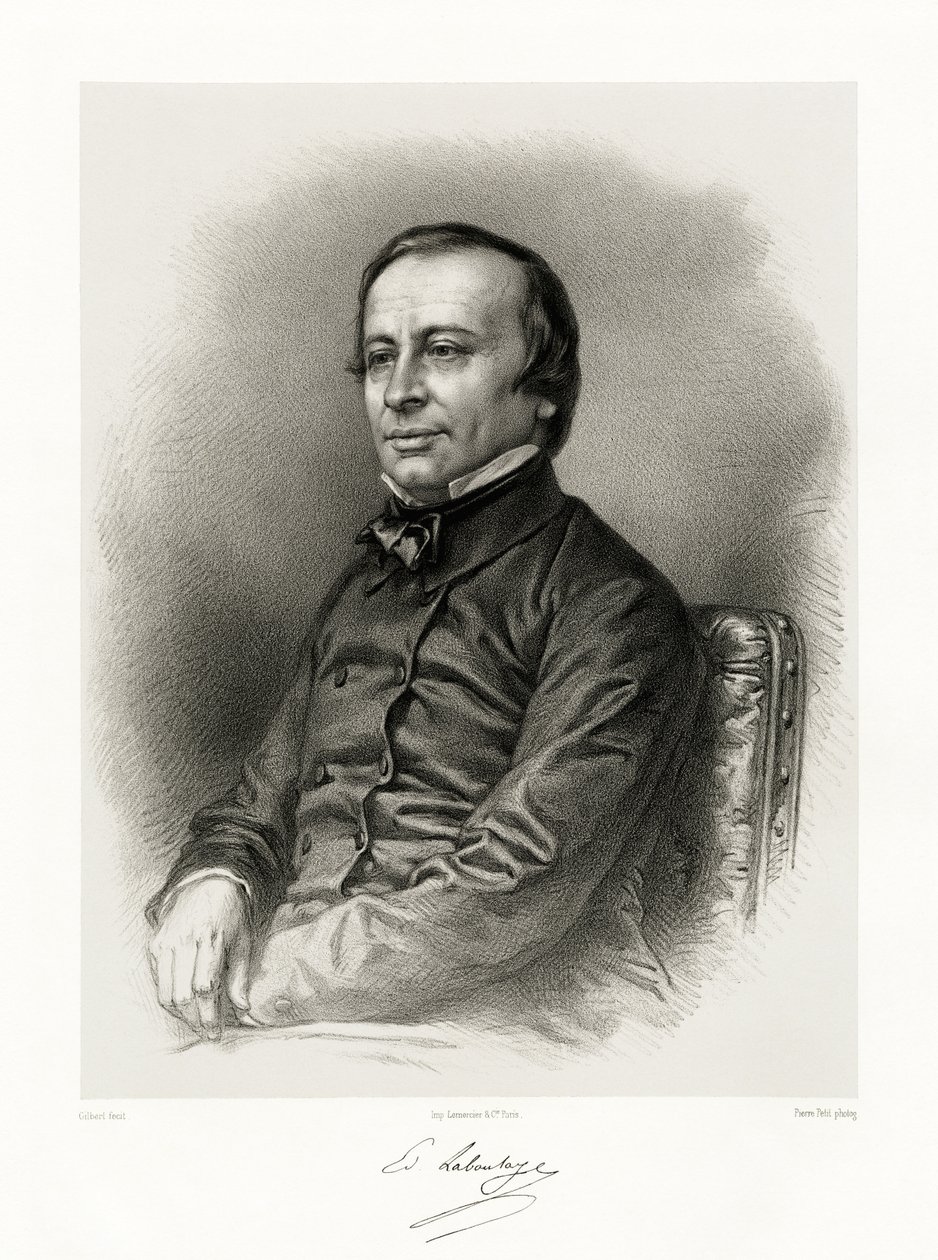 Edouard René Lefebvre de Laboulaye, 1865-66 alkotó: Gilbert