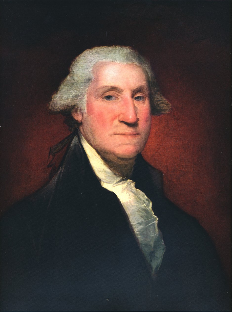 "George Washington", 1795 alkotó: Gilbert Charles Stuart