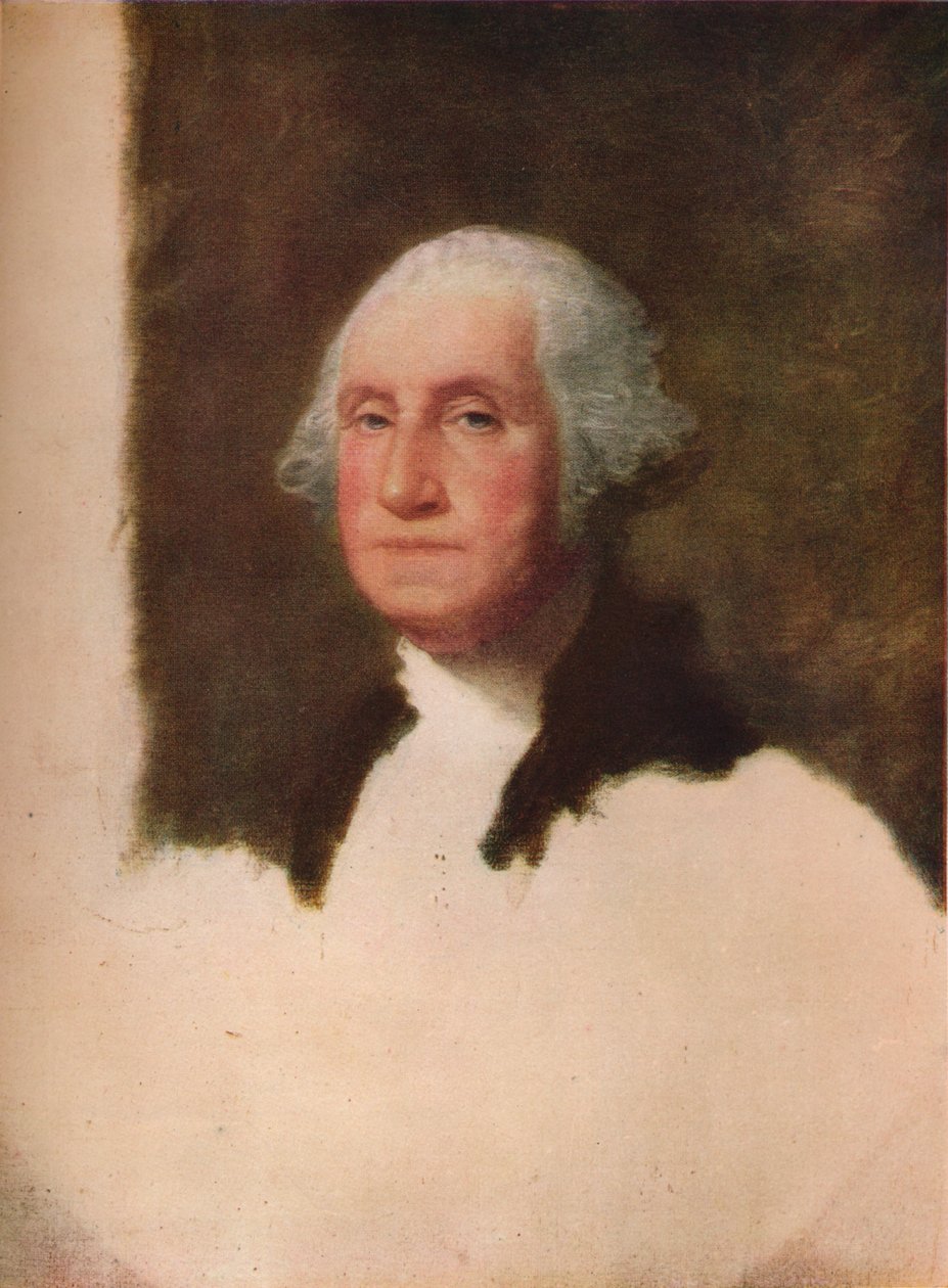"George Washington The Athenaeum", 1796, 1932 alkotó: Gilbert Charles Stuart