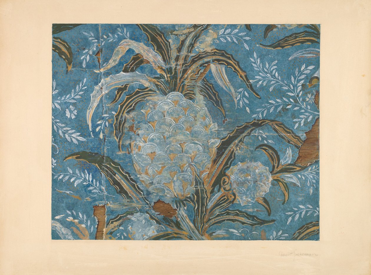Bandbox Design, c. 1939. alkotó: Gilbert Sackerman