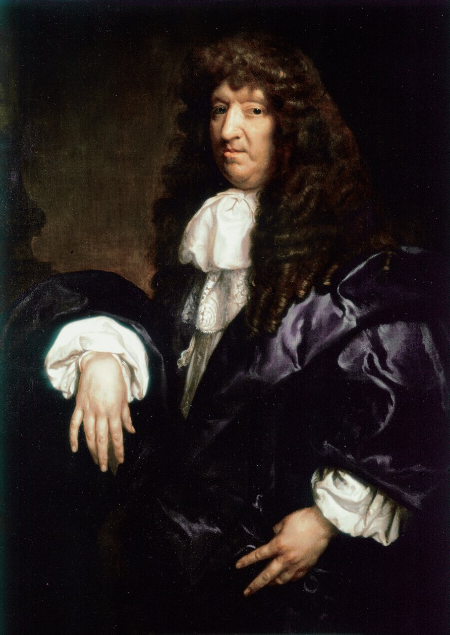 Samuel BUTLER, Portré 1670-es évek (olaj, vászon) alkotó: Gilbert Soest
