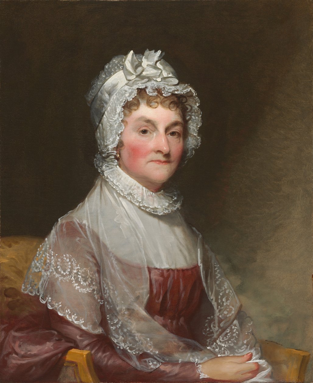 Abigail Smith Adams Mrs. John Adams, 18001815. alkotó: Gilbert Stuart