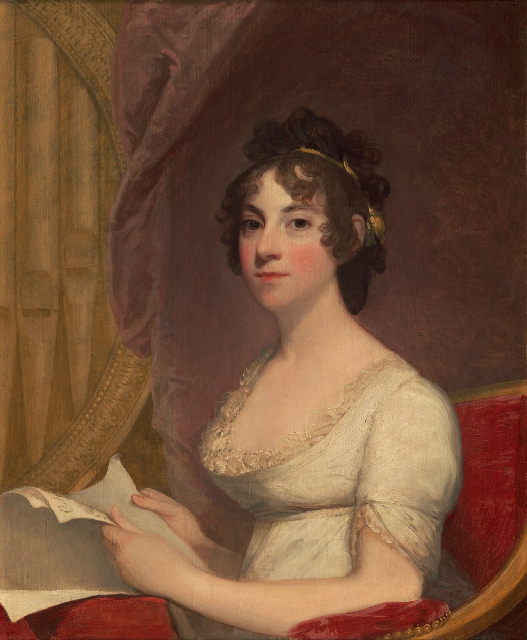 Anna Maria Brodeau Thornton (William Thornton asszonya) alkotó: Gilbert Stuart