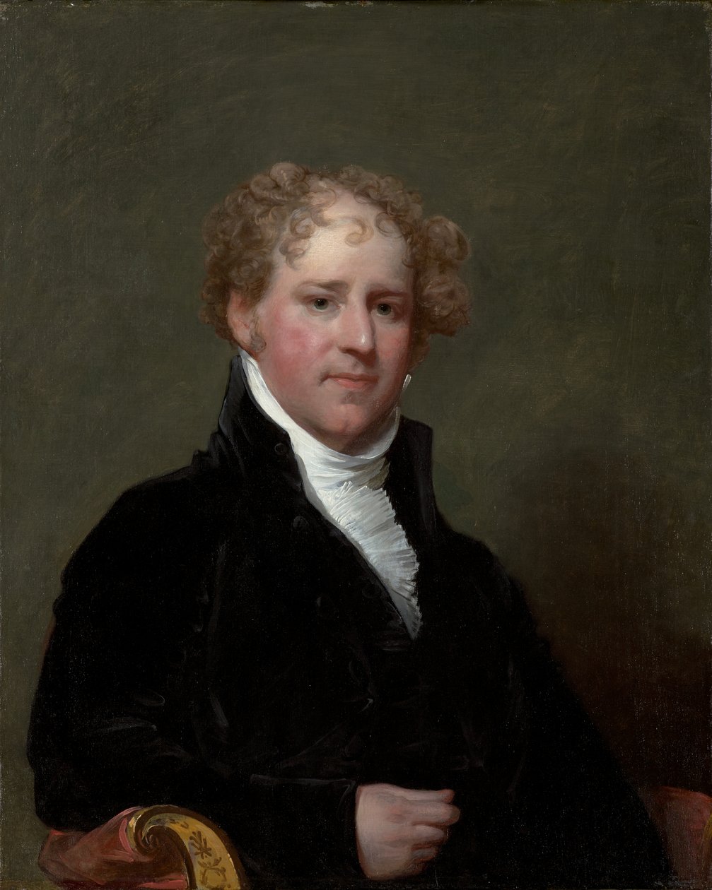 Charles Davis (1777–1821), 1808–1809 körül (olaj, falemez) alkotó: Gilbert Stuart