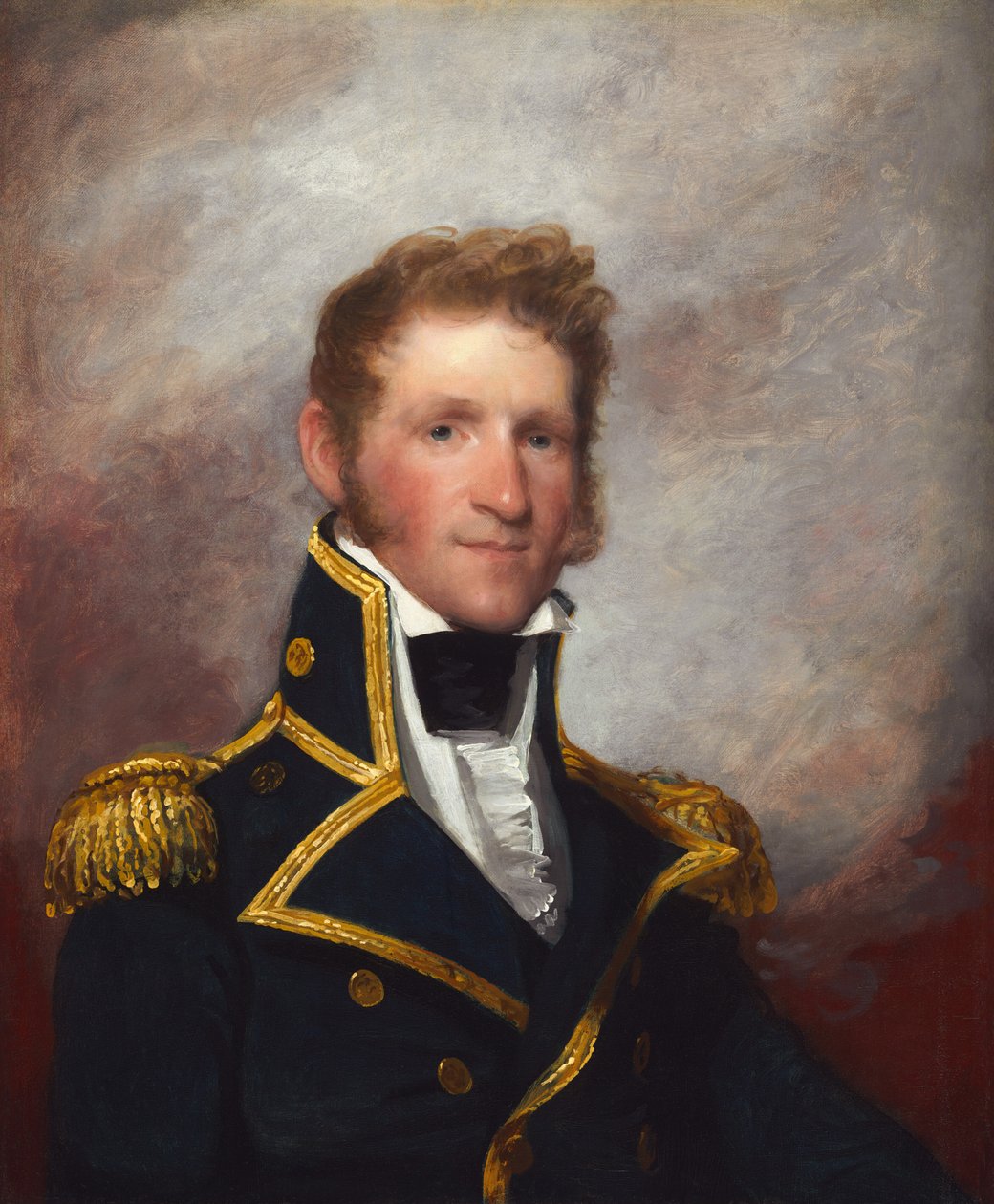 Thomas Macdonough kommodor alkotó: Gilbert Stuart