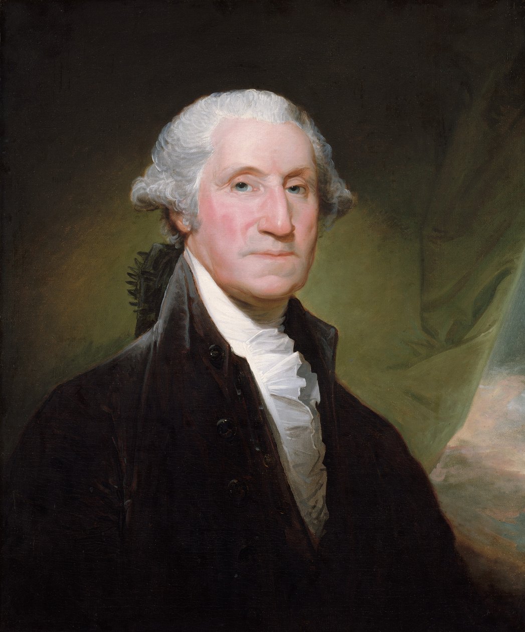 George Washington, 1795-ben kezdődött. alkotó: Gilbert Stuart