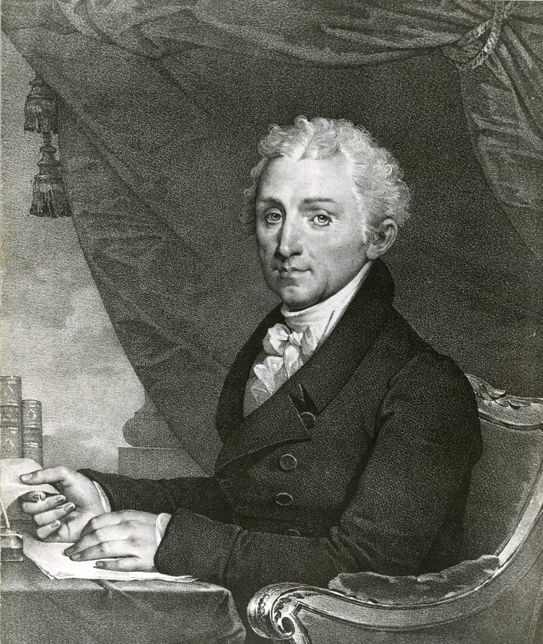 James Monroe, az Egyesült Államok 5. elnöke (f/w litho) alkotó: Gilbert Stuart