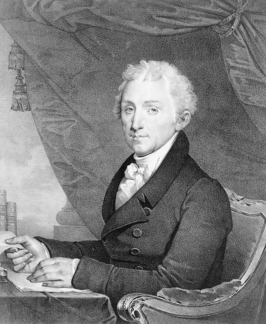 James Monroe, az Egyesült Államok ötödik elnöke alkotó: Gilbert Stuart