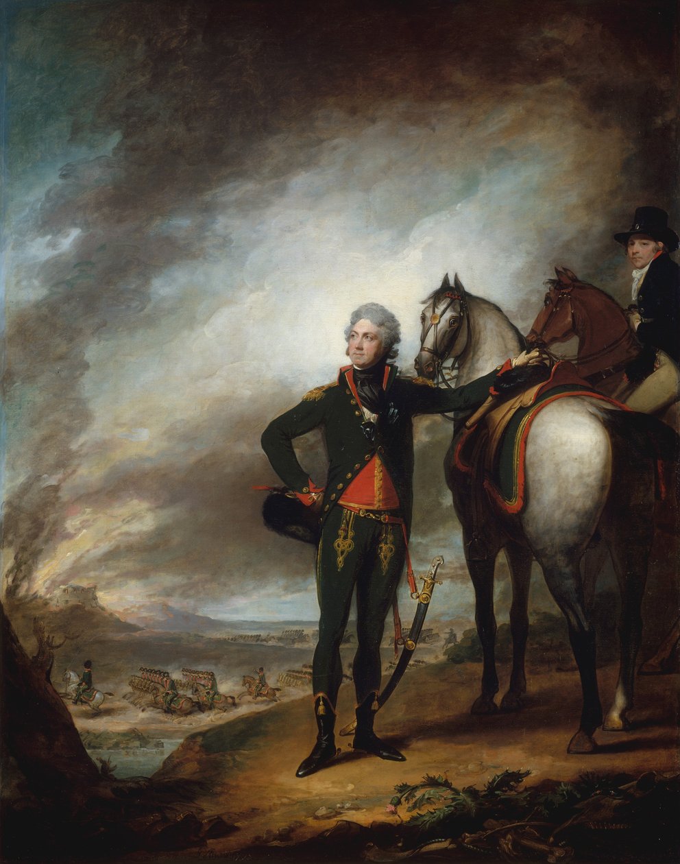 Louis-Marie, Noailles vikomtja, 1798. alkotó: Gilbert Stuart