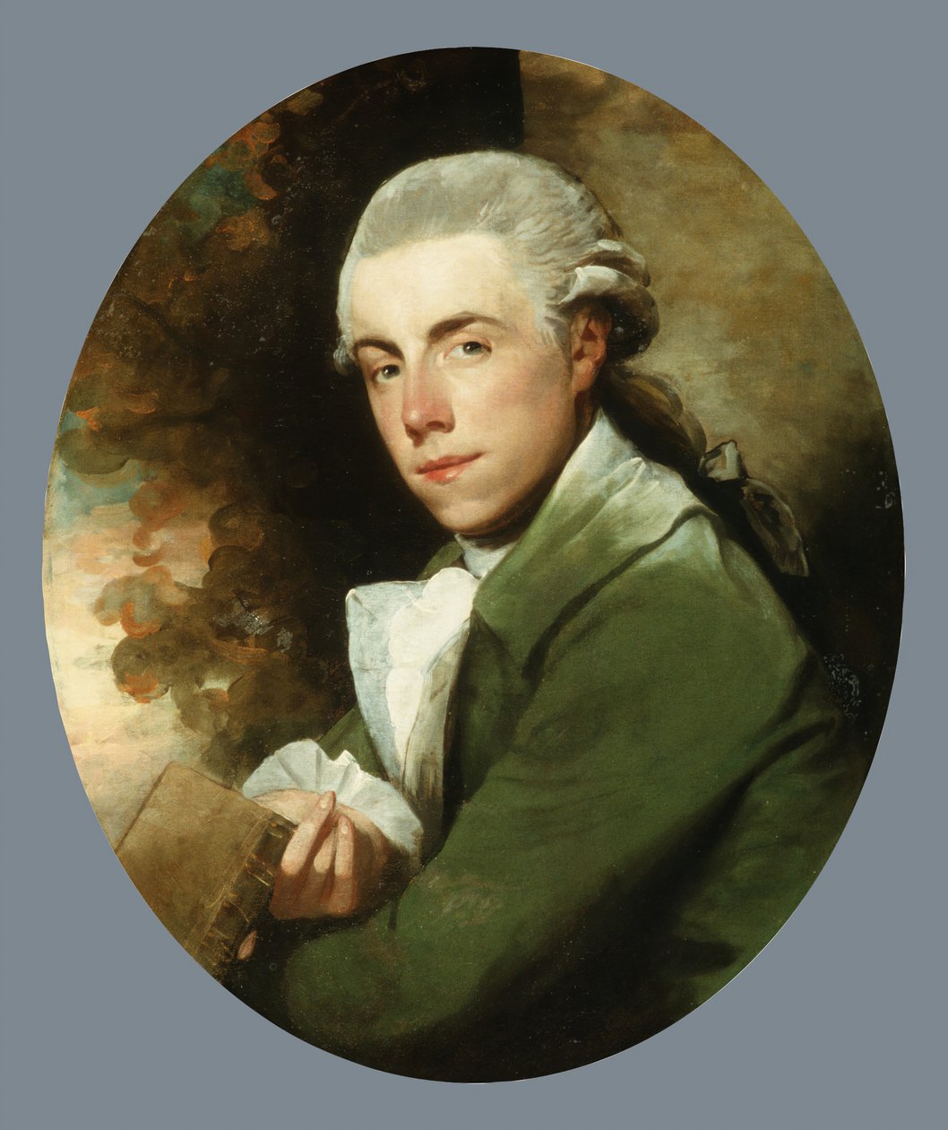 Ember zöldkabátos, kb. 1779-85. alkotó: Gilbert Stuart