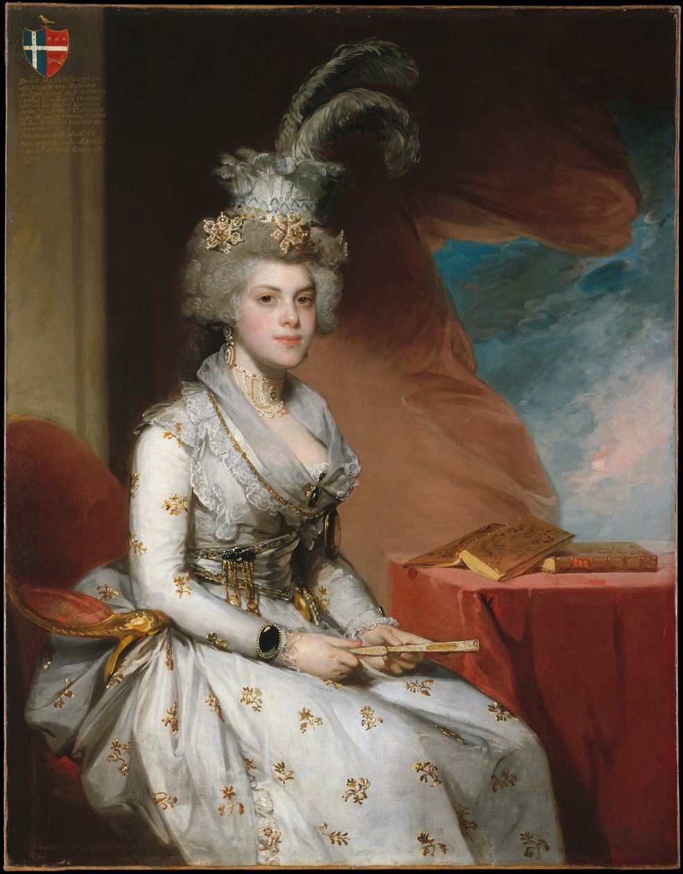 Matilda Stoughton de Jaudenes alkotó: Gilbert Stuart
