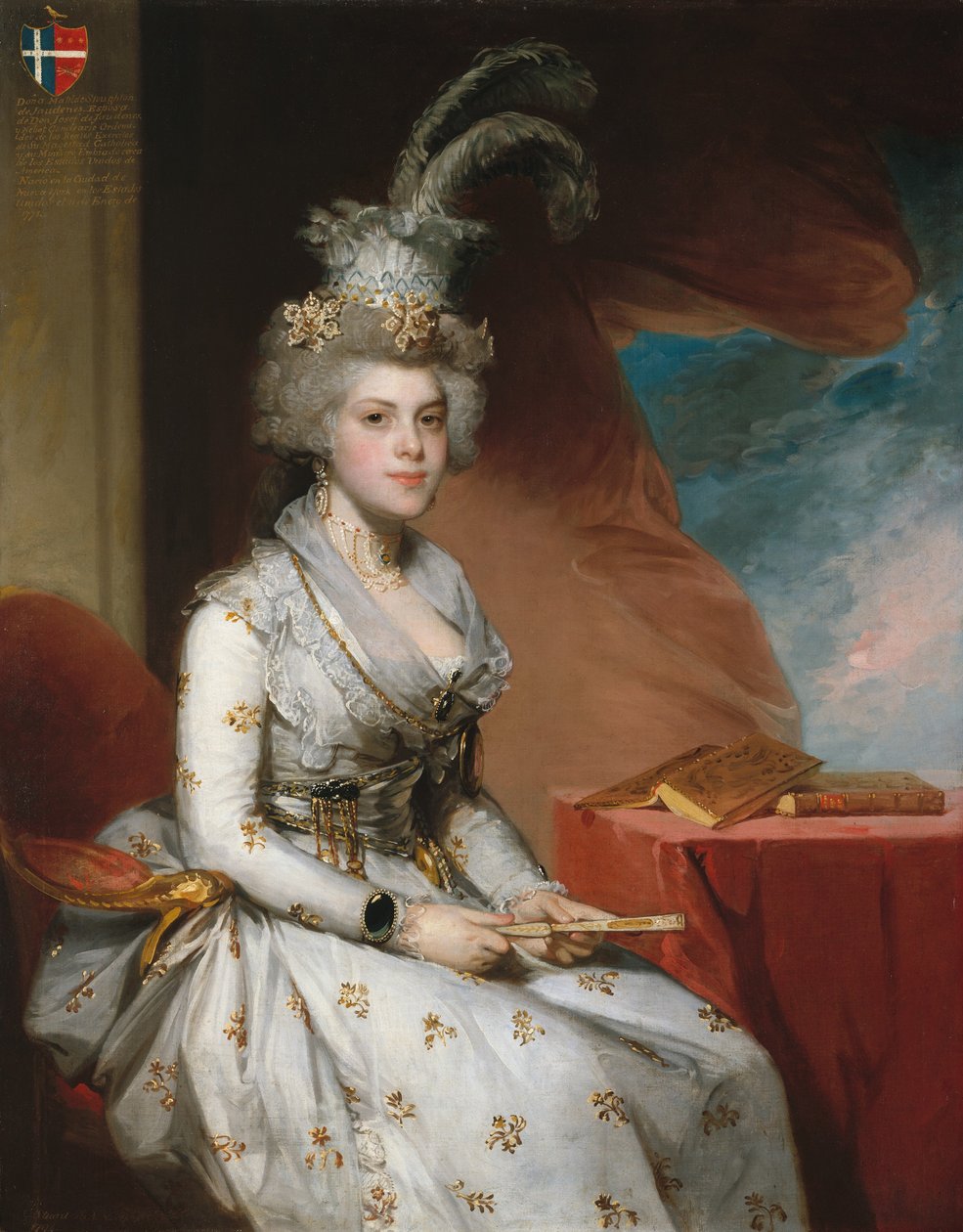 Matilda Stoughton de Jaudenes alkotó: Gilbert Stuart