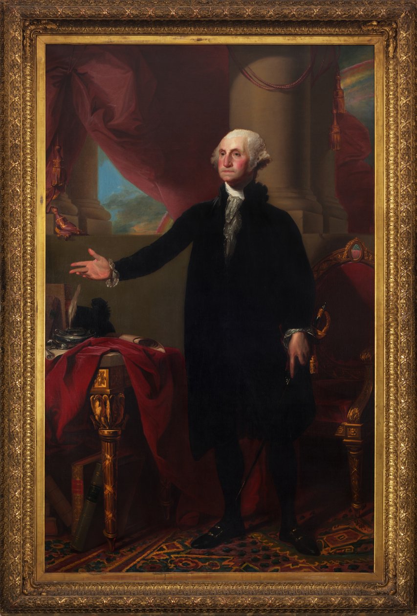 George Washington portréja, 1796 alkotó: Gilbert Stuart