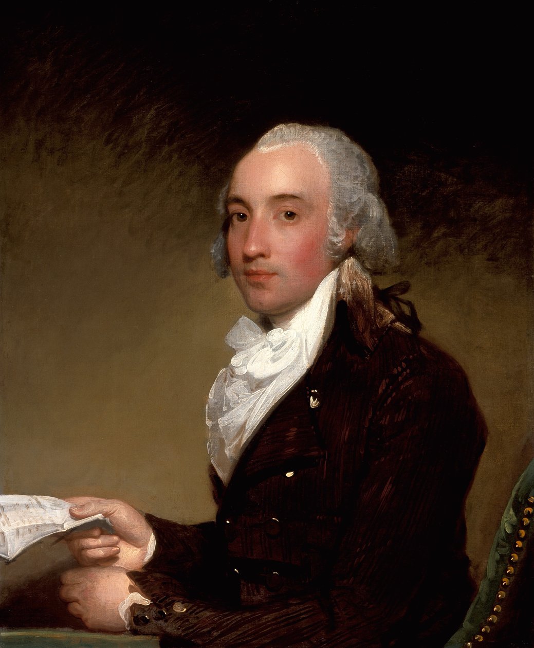 Richard Barrington, későbbi negyedik Barrington vikomt portréja, 1793-94 körül alkotó: Gilbert Stuart