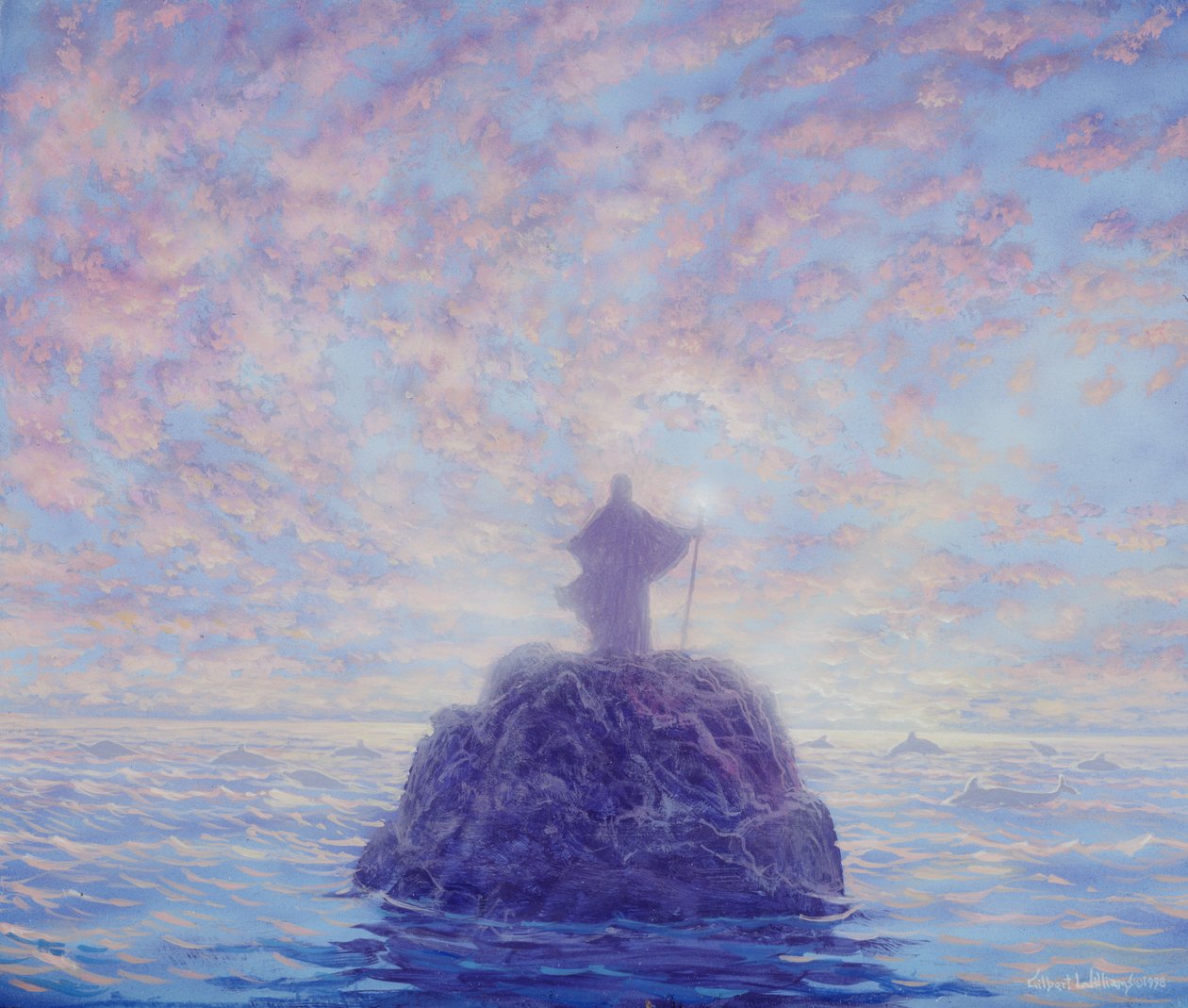 Delfin hajnal alkotó: Gilbert Williams