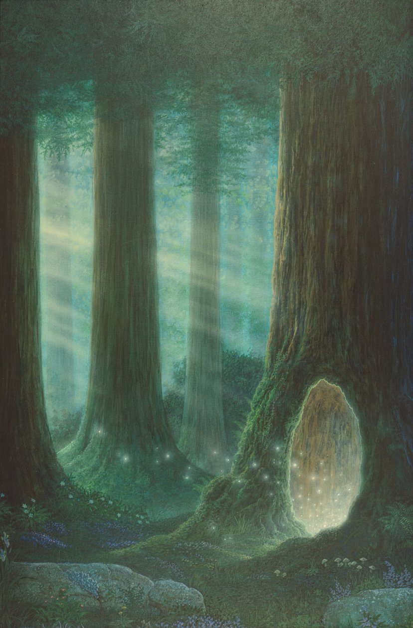 Bejárat a Földbe (festmény) alkotó: Gilbert Williams