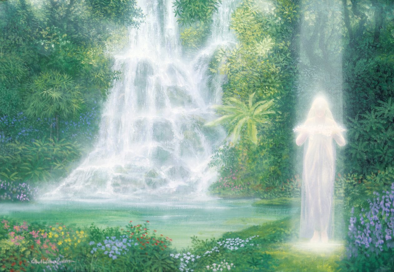 A felajánlás (akril) alkotó: Gilbert Williams