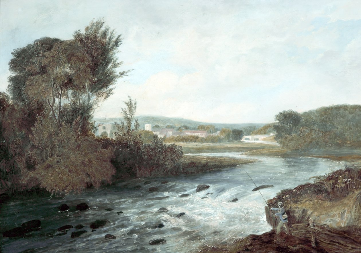 Whalley közelében, Lancashire államban alkotó: Giles Firman Phillips