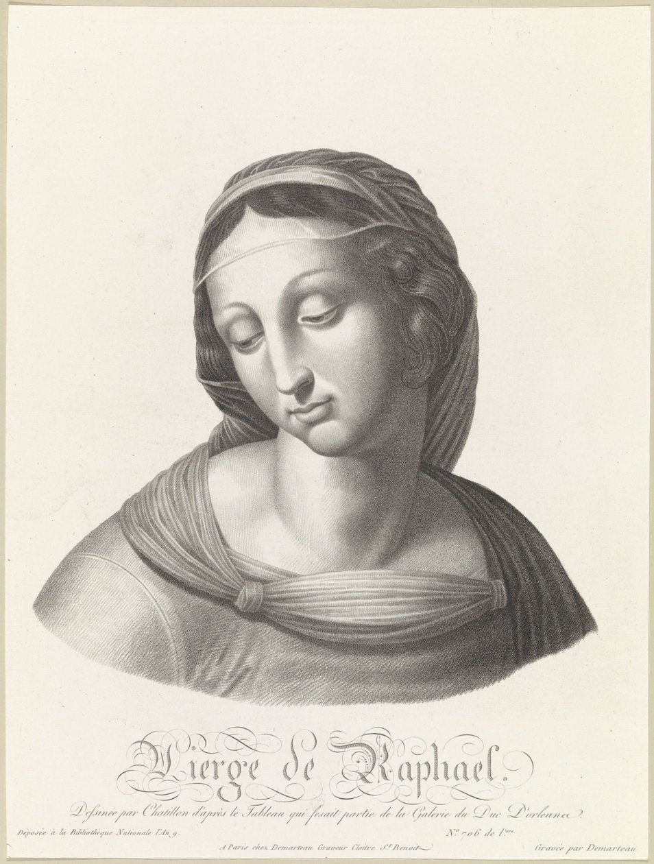 Maria alkotó: Gilles Demarteau