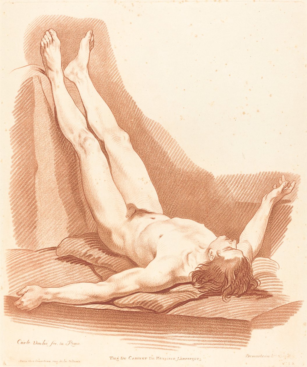 Akadémia alkotó: Gilles Demarteau, the Elder after Carle Van Loo