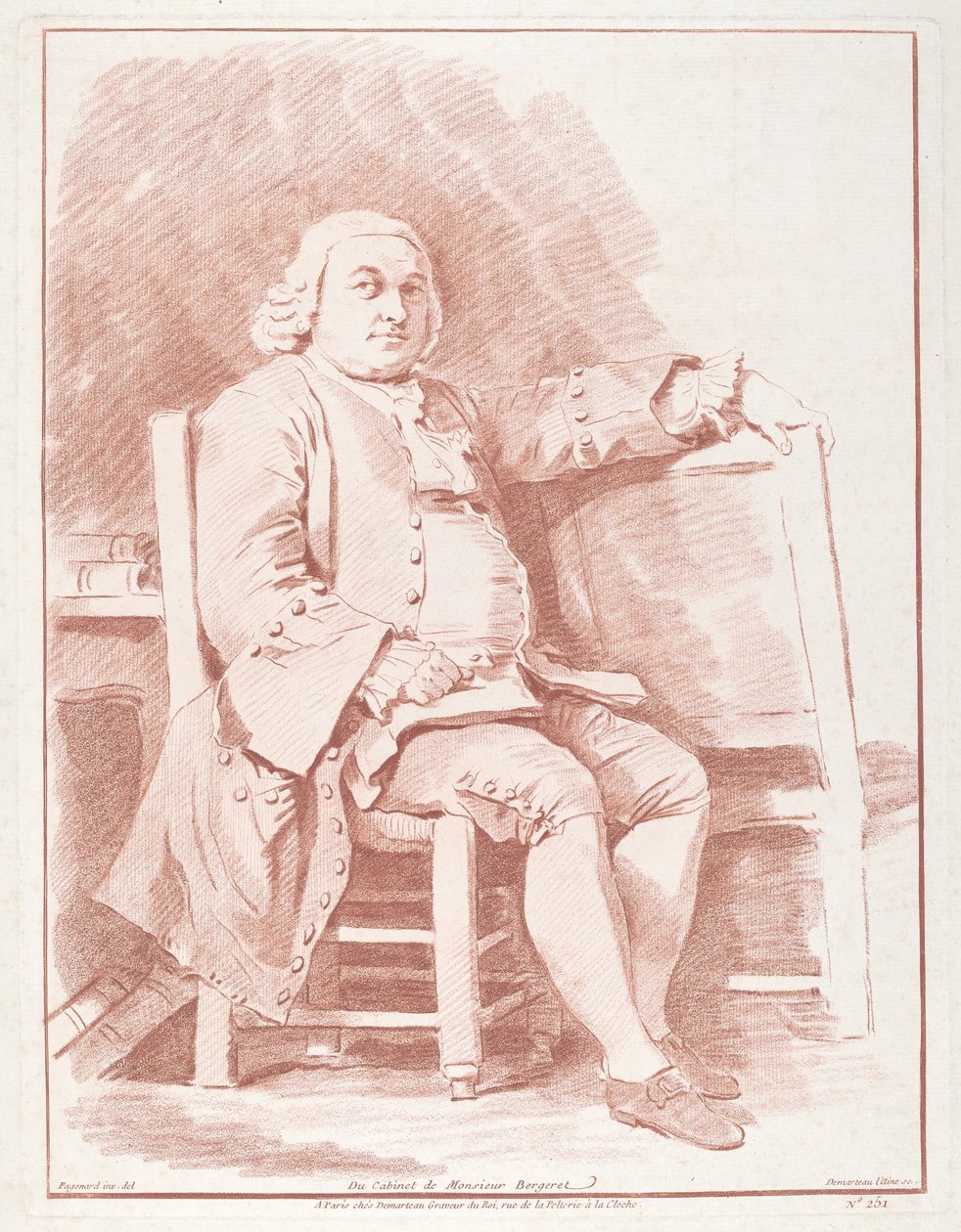 Jacques-Onesyme Bergeret de Grancourt alkotó: Gilles Demarteau, the Elder, after Jean Honoré Fragonard