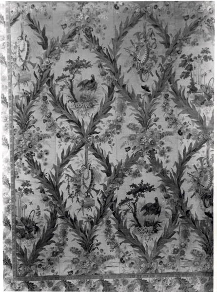 Selyem falikárpit a császárné hálószobájából, 1787 (selyem) alkotó: Gilles Gaudin