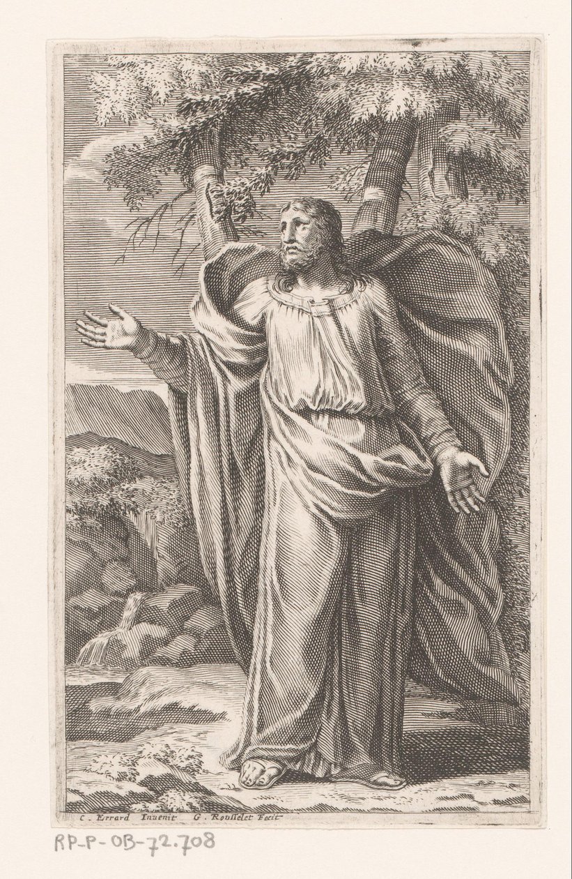 Krisztus a vadonban alkotó: Gilles Rousselet