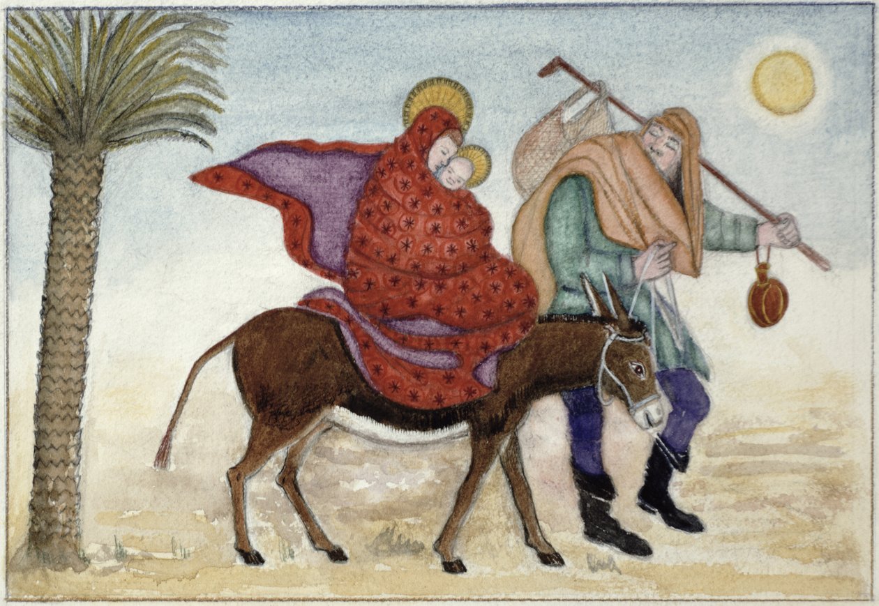 Repülés Egyiptomba III alkotó: Gillian Lawson