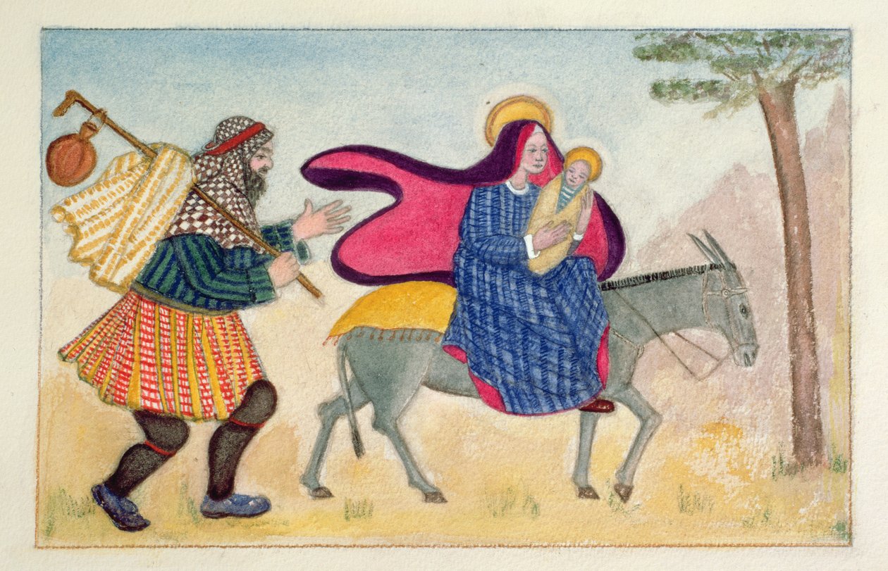 Repülés Egyiptomba IV alkotó: Gillian Lawson