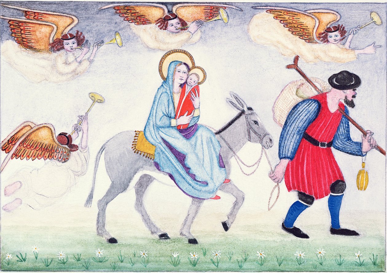 Repülés Egyiptomba III alkotó: Gillian Lawson