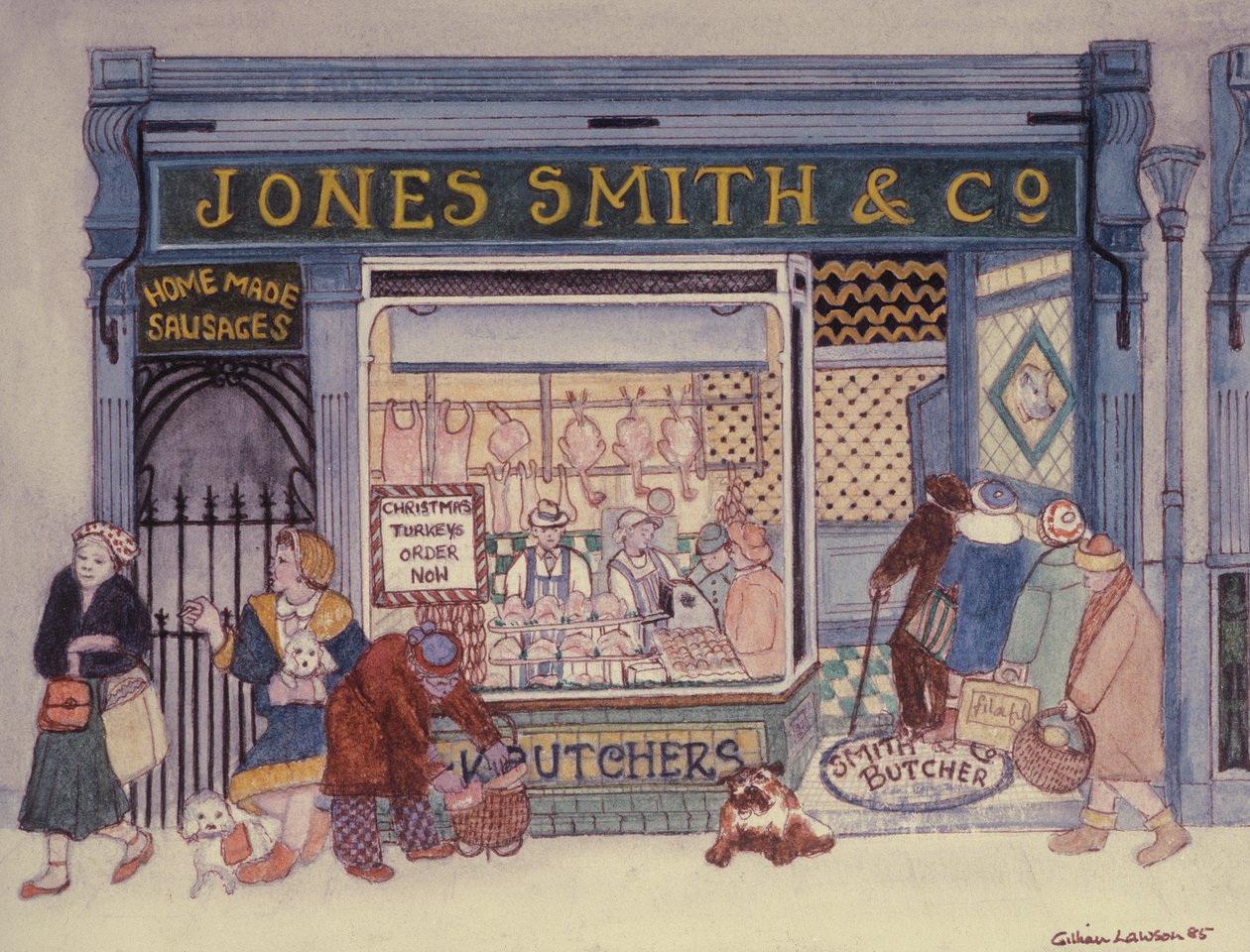 Jones Smith & Co., Hentesbolt alkotó: Gillian Lawson