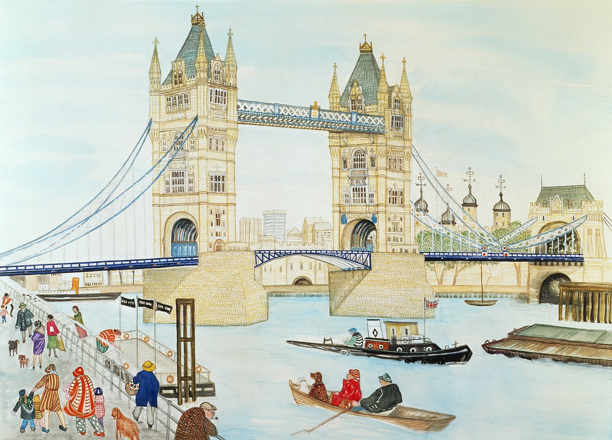 Tower Bridge, London alkotó: Gillian Lawson