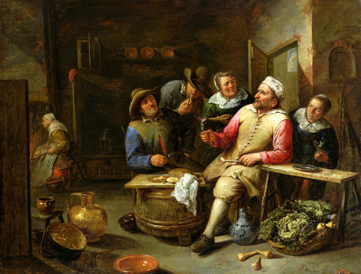 The Lounge Bar, 1657 alkotó: Gillis van Tilborgh the younger