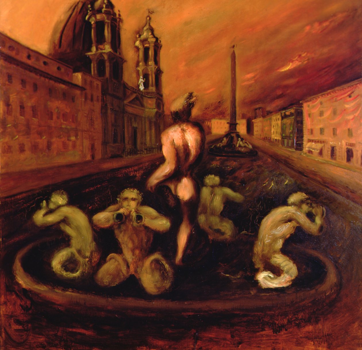 Piazza Navona alkotó: Gino 1904 33 Bonichi