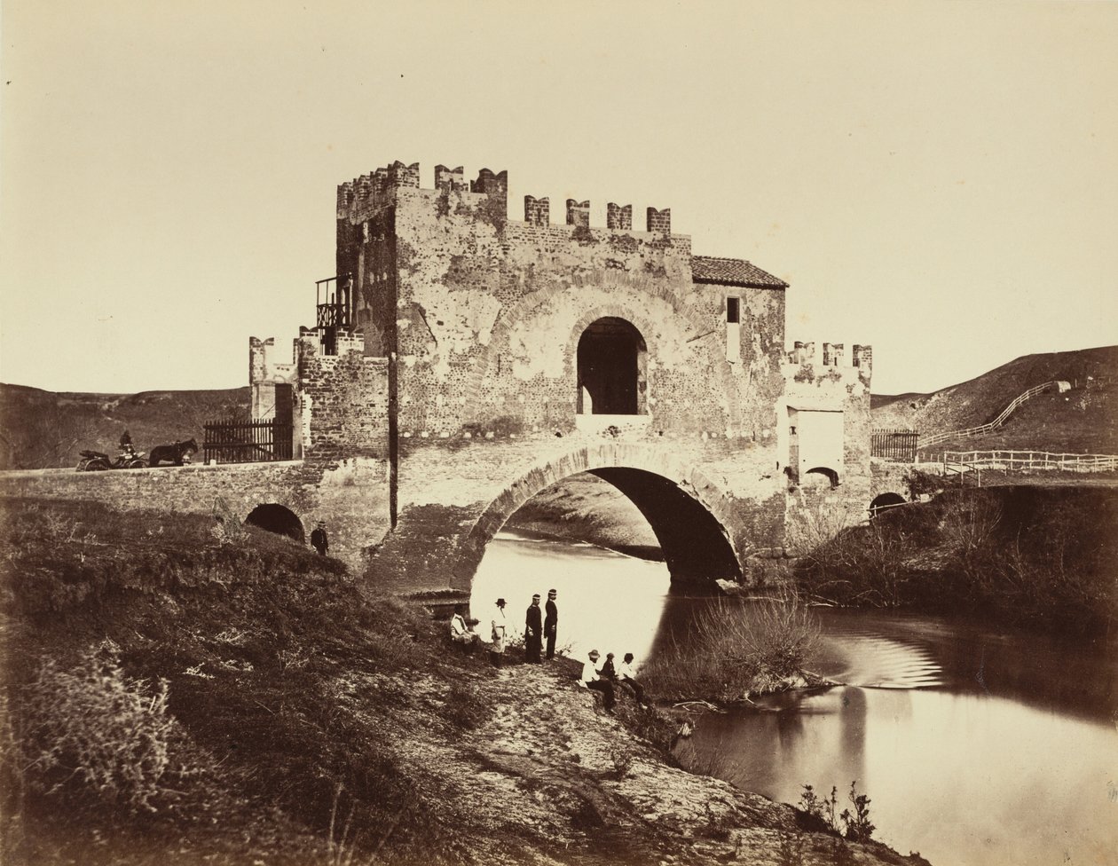 Nomentano hídja,1860-as évek (fotó) alkotó: Gioacchino Altobelli